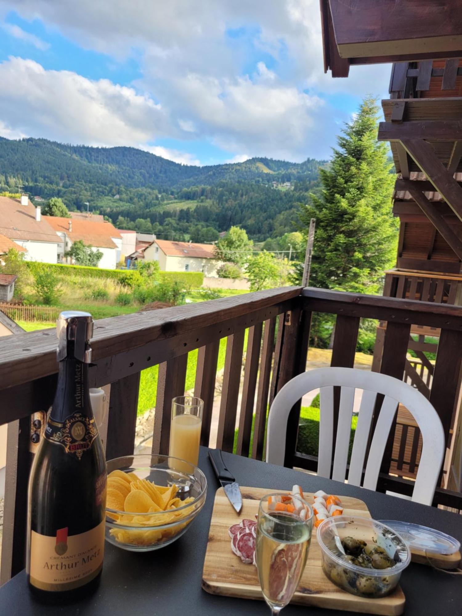 Appartement Chaleureux Au Coeur Des Hautes Vosges Ventron Kültér fotó